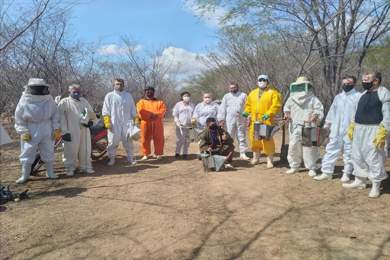 Produtores rurais de Frei Martinho participam de capacitação sobre apicultura