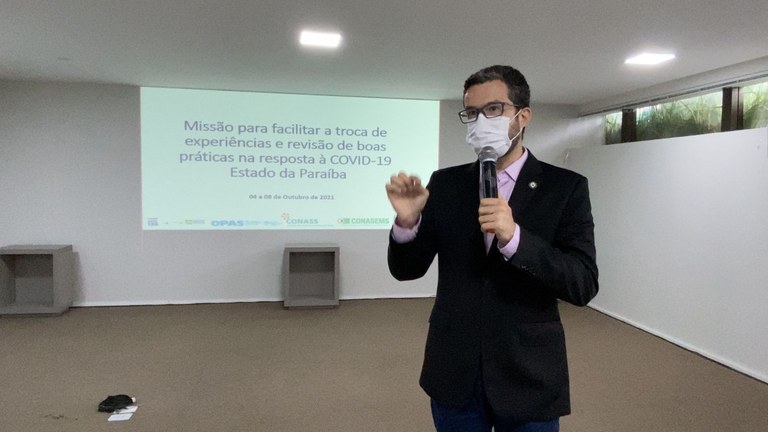 Opas destaca transparência na comunicação entre as boas práticas da Paraíba no combate à pandemia