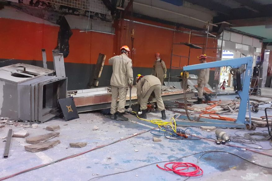 Dois trabalhadores morrem durante reforma na casa de máquinas do ar-condicionado de shopping em João Pessoa
