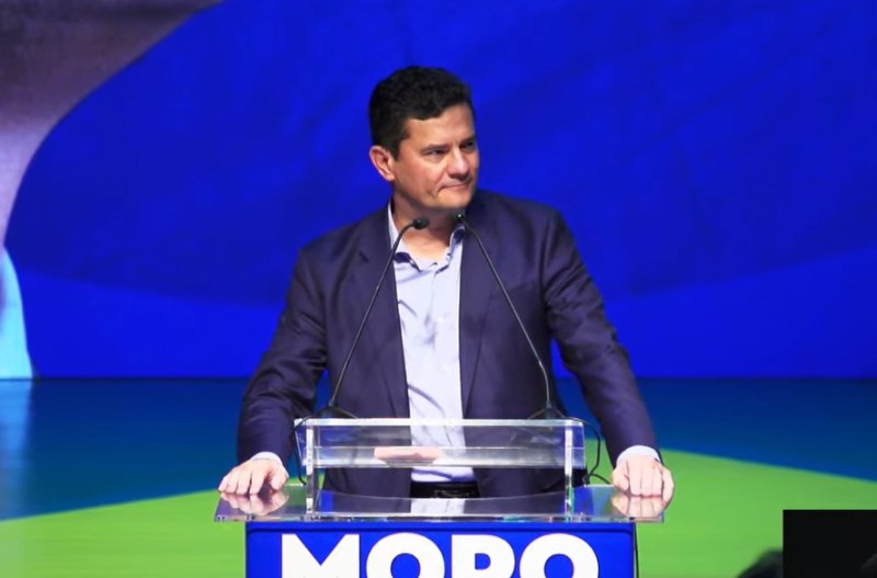 Sergio Moro critica Bolsonaro e ataca PT