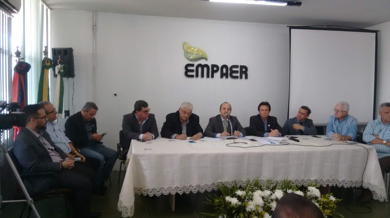 Empaer assina convênios com Incra e Anater e garante mais atendimento às famílias agricultoras