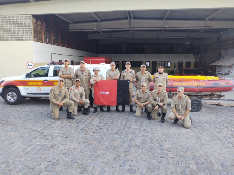 Bombeiros da PB são enviados à BA para ajudar no socorro a vítimas de chuvas