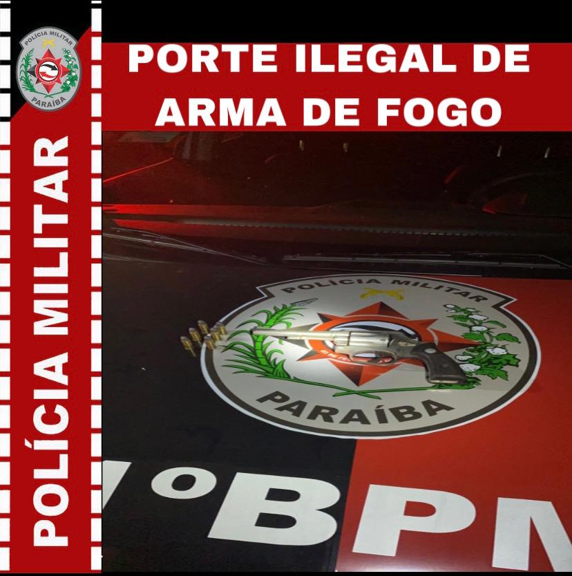11ºBPM: Polícia Militar apreende arma de fogo na cidade de Monteiro