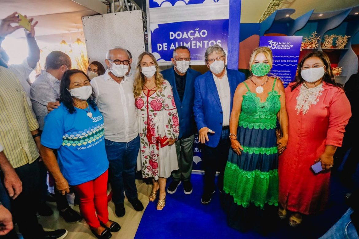 Cícero Lucena participa da abertura do 33º Salão do Artesanato Paraibano, que este ano tem o apoio da Prefeitura