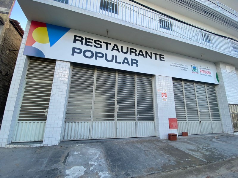 Governo do estado: Restaurante popular será inaugurado em Pombal