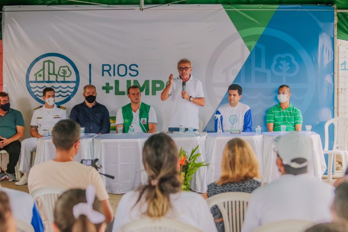 Cícero Lucena participa de abertura do programa ‘Rios + Limpos’ em João Pessoa