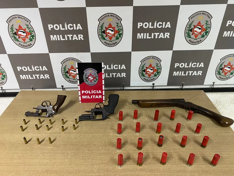 Integrante de facção é preso com armas e munição durante operação da PM