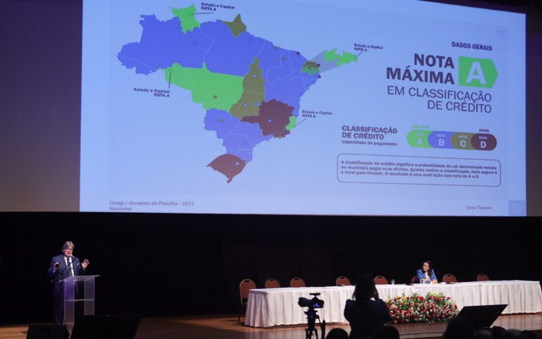 João Azevêdo abre seminário do Fórum Celso Furtado e destaca desafios e potencialidades da Paraíba