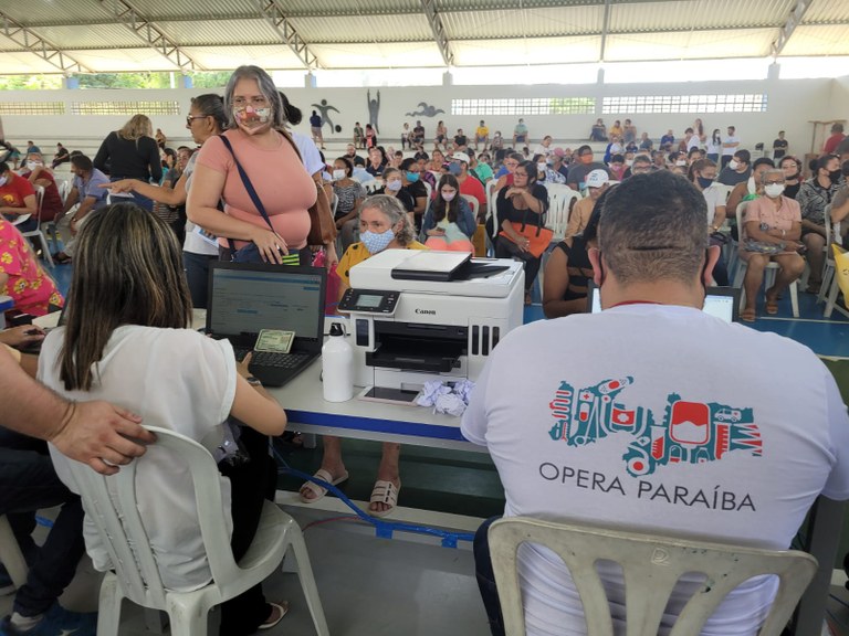 Opera Paraíba nos Bairros se junta ao Opera João Pessoa e realiza atendimentos em Mangabeira