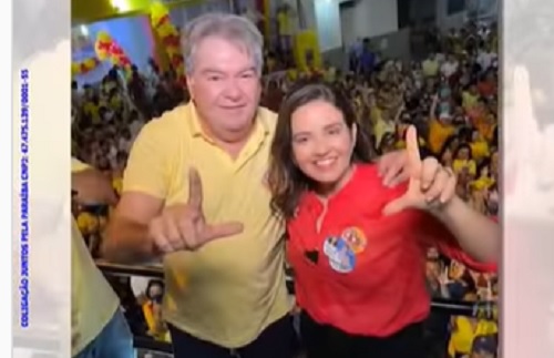 Lindolfo Pires e Pollyanna Dutra fazem dobradinha no município de Pombal