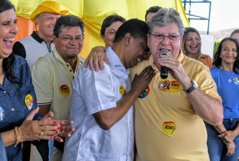 Filiado ao União Brasil, Damião Feliciano anuncia apoio à reeleição de João