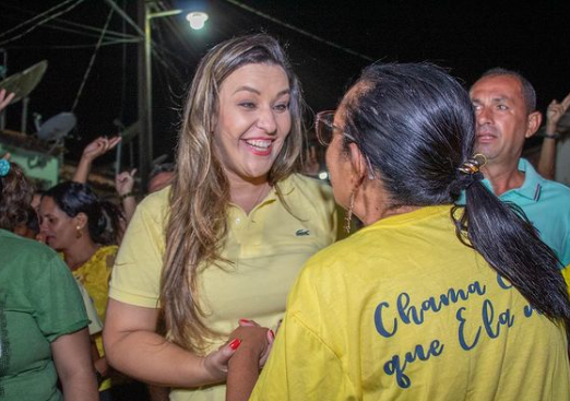 Camila destaca “respeito e reconhecimento” durante atos de campanha em Guarabira