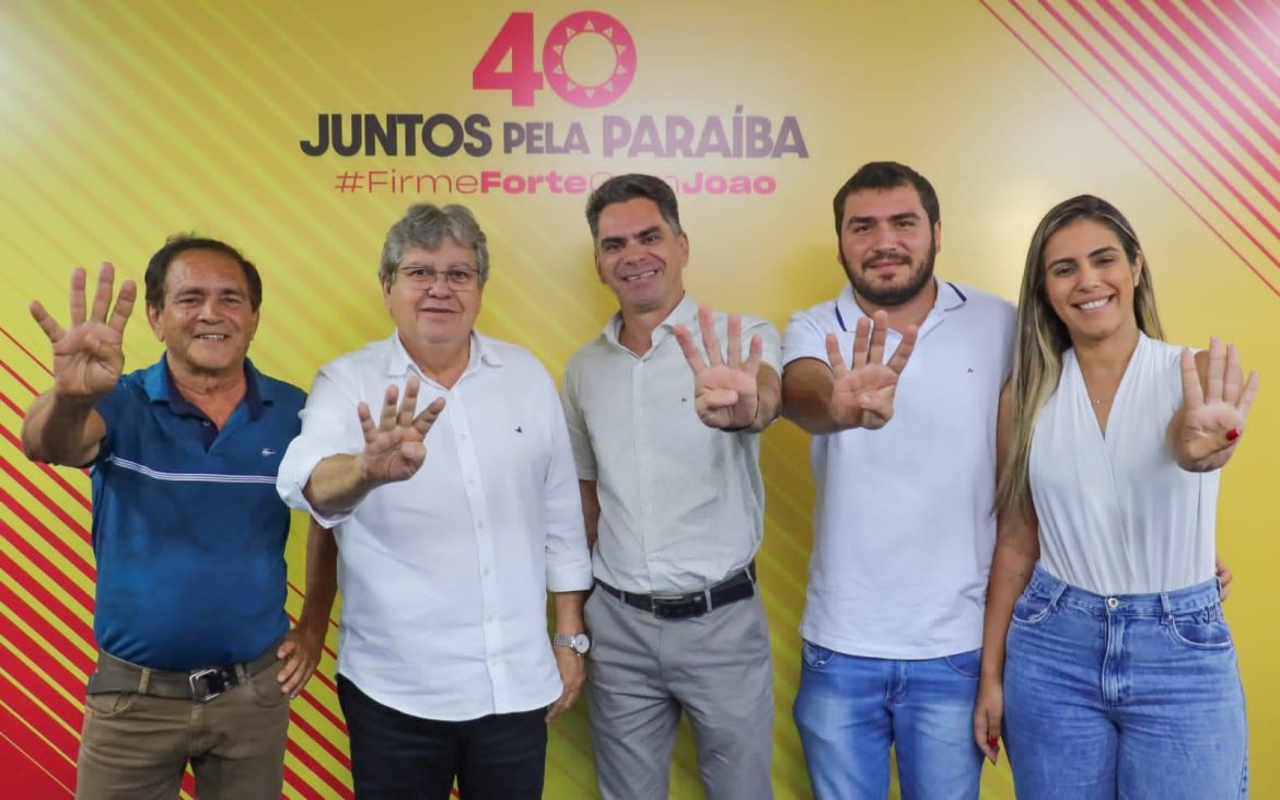 Filiado ao MDB, prefeito de Caldas Brandão declara apoio à reeleição do governador João Azevêdo neste segundo turno