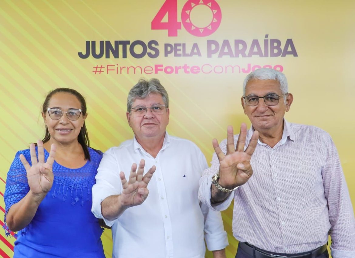 Mais seis prefeitos anunciam apoio à reeleição de João Azevêdo neste segundo turno