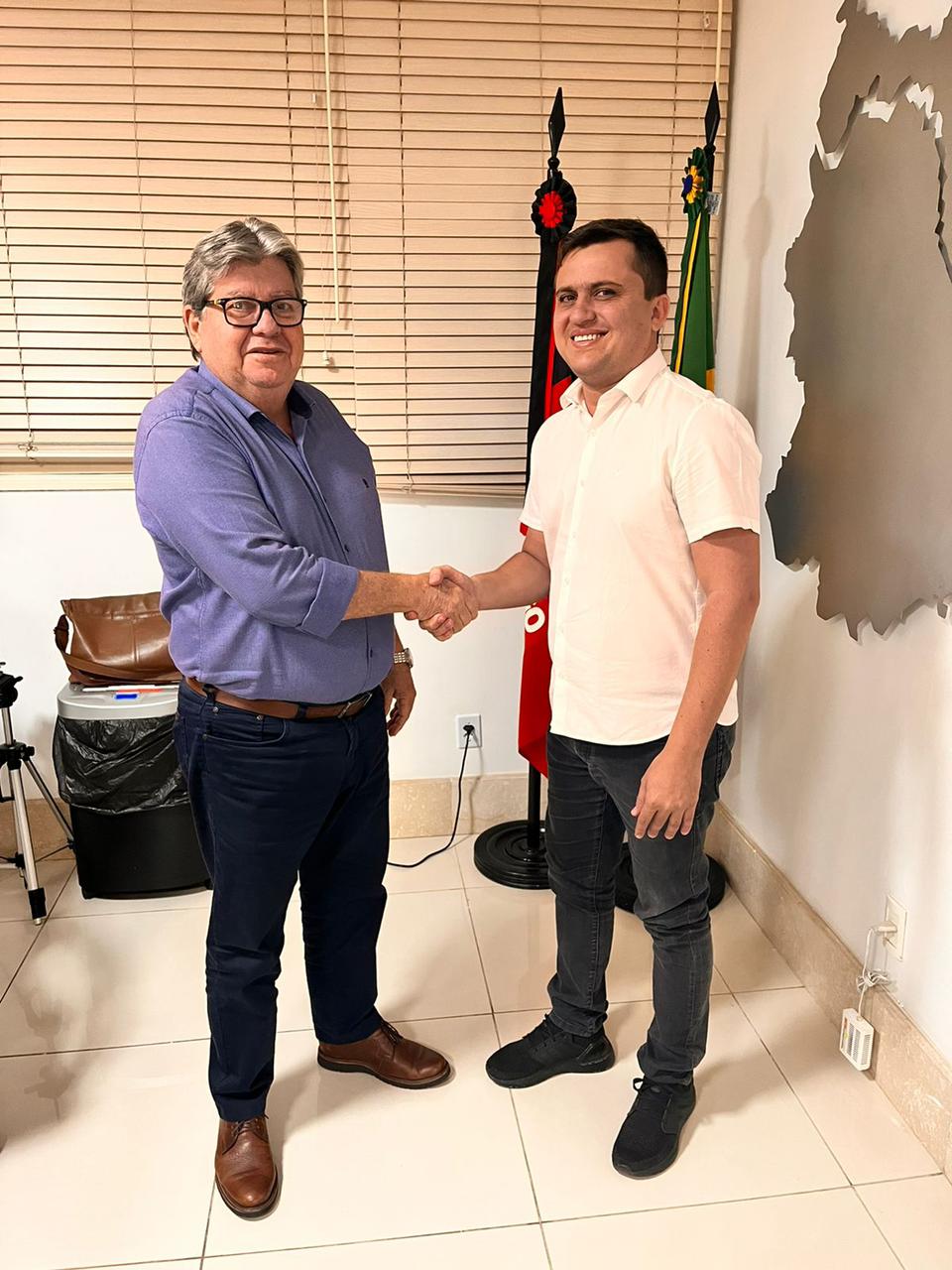 Deputado eleito pelo União Brasil, Gilbertinho anuncia apoio à base de João Azevêdo na Assembleia Legislativa