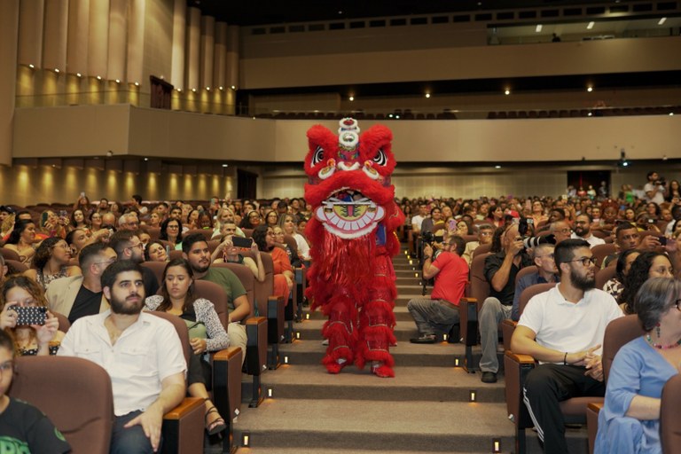 Vice-governador participa de abertura do Festival de Cultura Chinesa e destaca importância da parceria entre a Paraíba e o país asiático