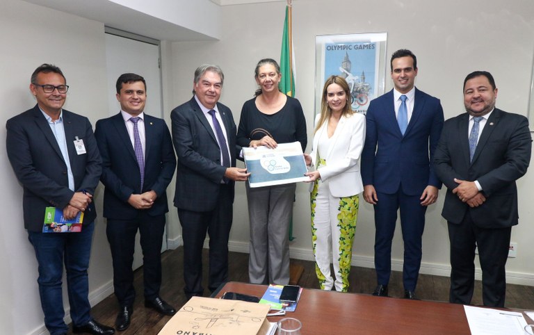 Vice-governador se reúne com ministra do Esporte e discute parcerias para fortalecer atividades na Paraíba