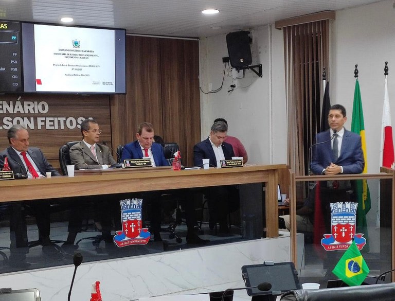 Secretário de Planejamento apresenta projeto de LDO em audiência na Câmara de Cajazeiras