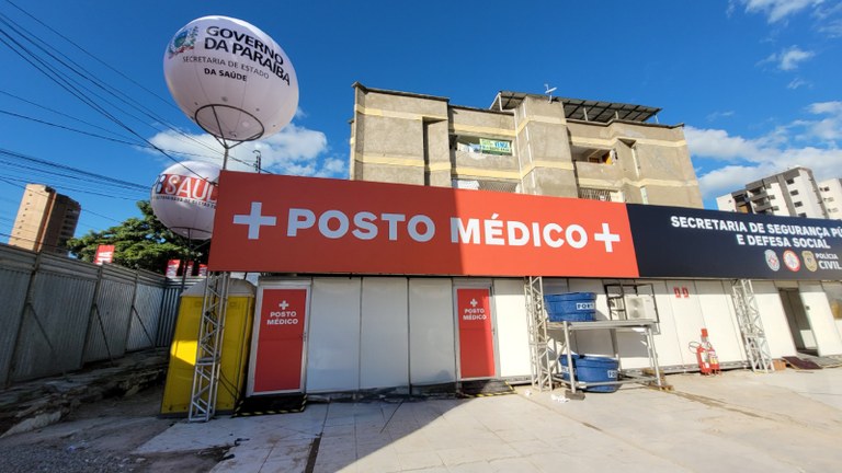 Posto Médico do Estado atende quase 300 pessoas no feriadão de Corpus Christi no Parque do Povo