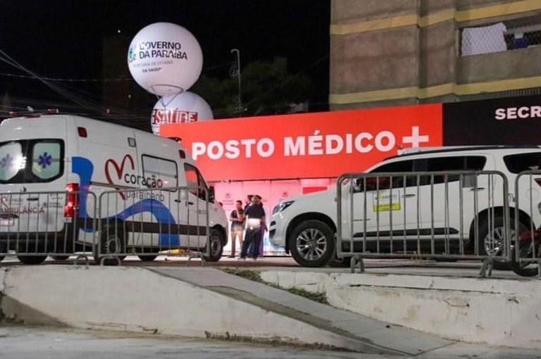 Posto Médico do Governo do Estado faz quase 200 atendimentos no fim de semana no Parque do Povo