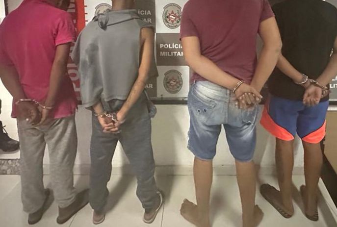 Polícia Militar prende em João Pessoa grupo do Rio Grande do Norte suspeito de roubar motos