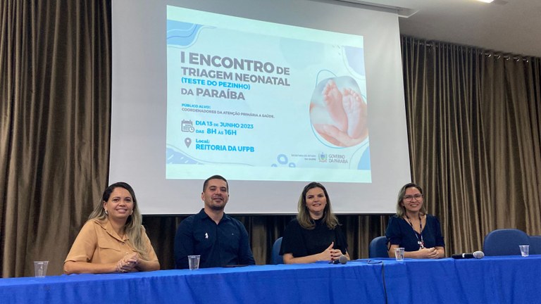 Teste do pezinho: Saúde promove I Encontro Estadual de Triagem Neonatal