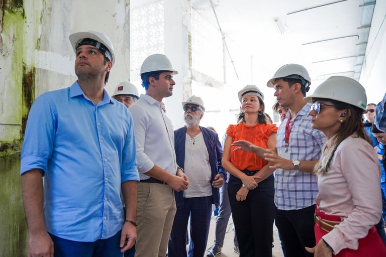 Governador em exercício inspeciona obras do Parque Horizontes de Inovação e de mobilidade urbana em João Pessoa