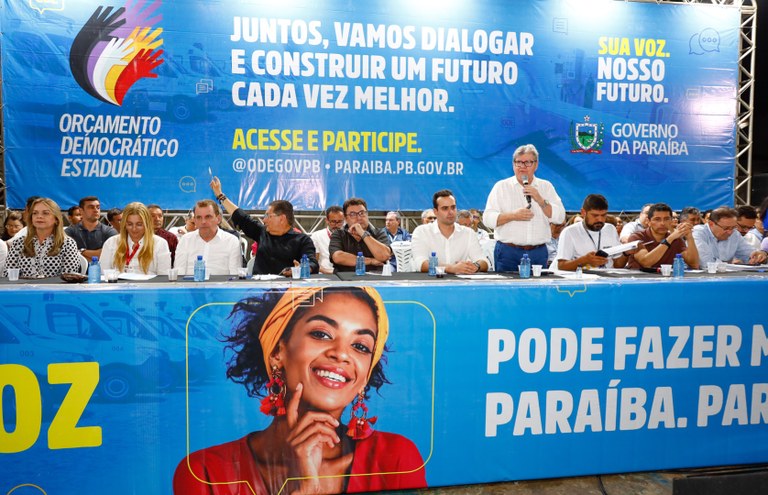 João Azevêdo participa de plenária em Soledade e destaca importância do ODE para as ações realizadas na Paraíba