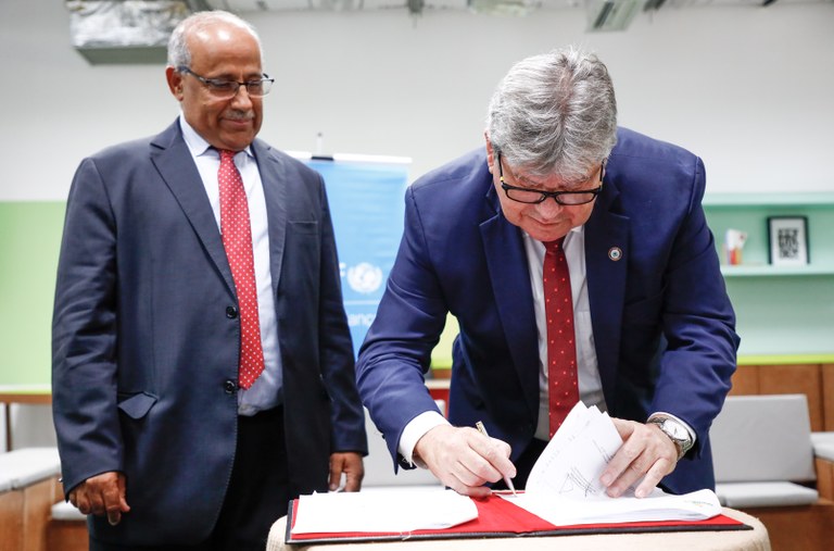 João Azevêdo assina memorando de entendimento com o Unicef para fortalecer políticas públicas destinadas a crianças e adolescentes do Nordeste