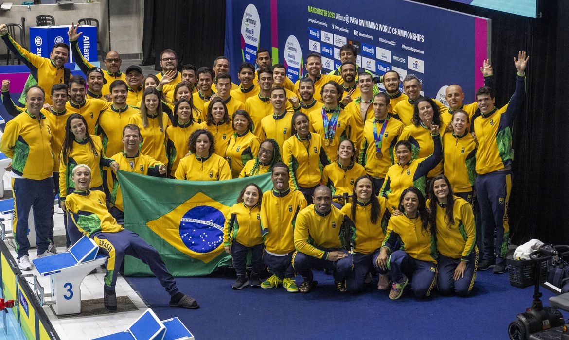 Brasil fecha Mundial de Natação Paralímpica com 46 pódios