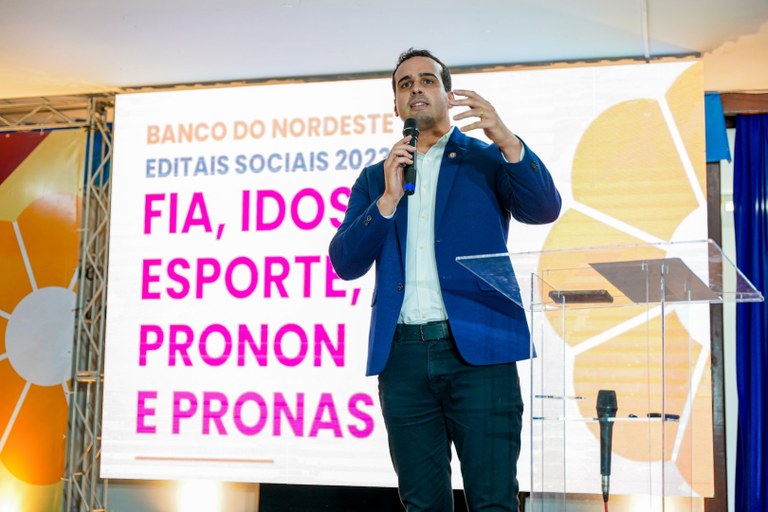 Vice-governador participa de lançamento de editais do Banco do Nordeste e destaca importância do desenvolvimento social