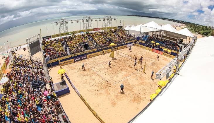 Governo do Estado oficializa parceria com CBV e Paraíba sedia etapas de encerramento do Circuito Brasileiro e Mundial de Vôlei de Praia