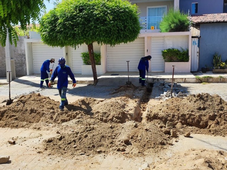 Cagepa investe na ampliação e regularização da rede de abastecimento em São Bento