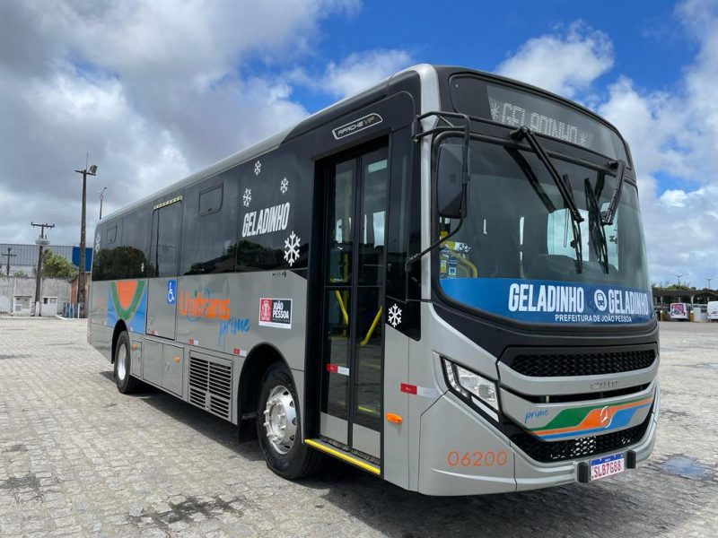 Ônibus com ar-condicionado e Wi-Fi começam a circular em dezembro em JP