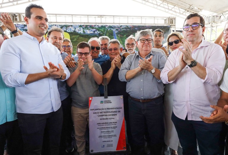 João Azevêdo inaugura Arco Metropolitano de Campina Grande e destaca importância da obra para a economia e mobilidade urbana