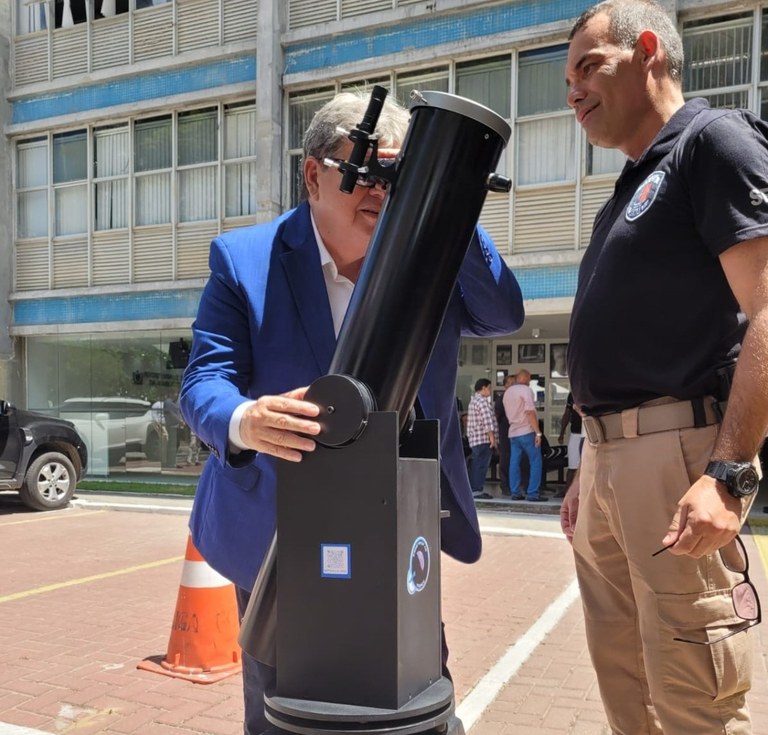 Paraíba é finalista no Prêmio LED Luz na Educação, da Globo, com telescópios fabricados por reeducandos