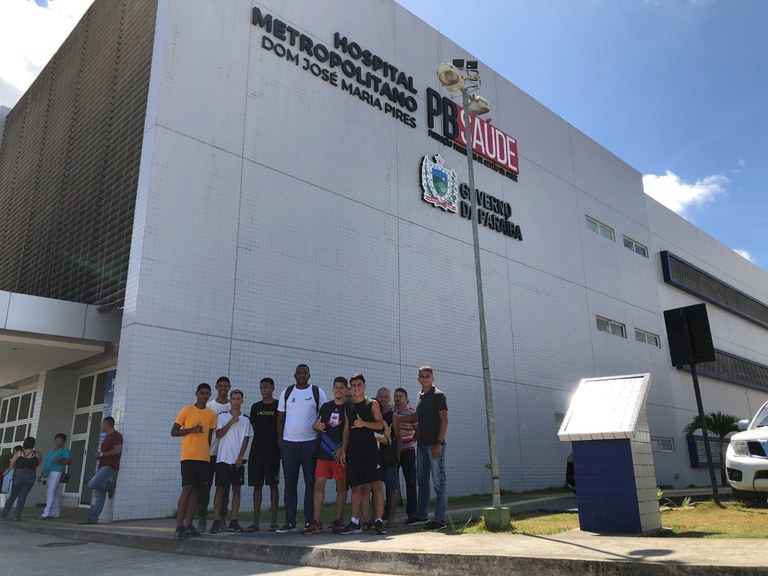 Atletas que vão representar a Paraíba na Taça das Favelas, em São Paulo, fazem avaliação cardíaca no Hospital Metropolitano