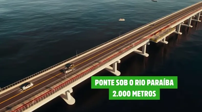 Estado avança projeto para duplicar ponte que interligará Cabedelo, Lucena e Santa Rita