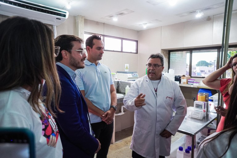 Vice-governador visita Hemocentro e faz apelo para doação de sangue no período que antecede o Carnaval