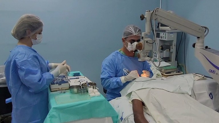 Opera Paraíba realiza 165 cirurgias oftalmológicas em Campina Grande