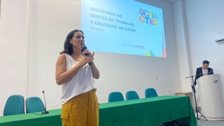 Conferência discute Gestão de Trabalho e Educação na Saúde da Paraíba