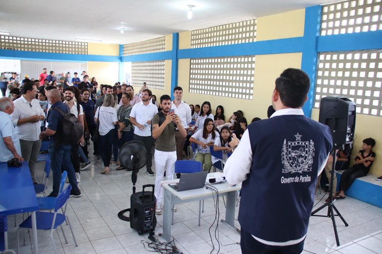 Governo da Paraíba realiza Semana Estadual de Saúde na Escola para incentivar vacinação e prevenção da dengue