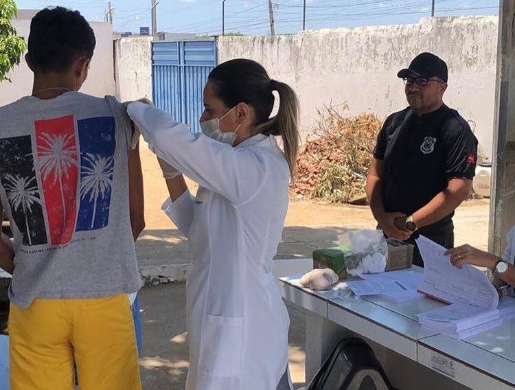 Sistema Prisional da Paraíba promove vacinação contra influenza para funcionários e reeducandos