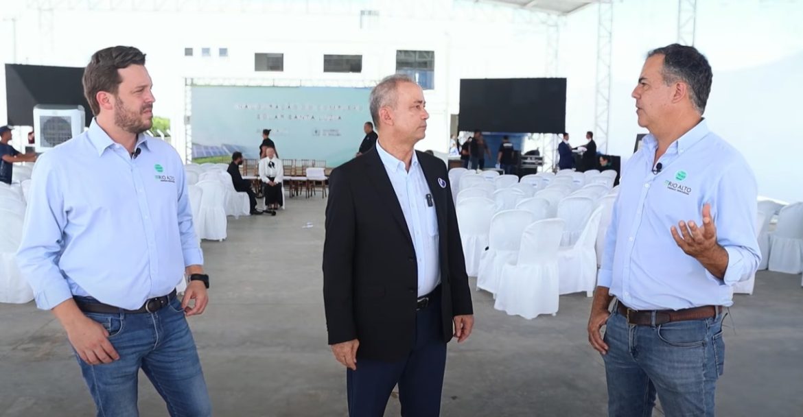 Energia do futuro: Rio Alto inaugura Complexo Solar na PB e anuncia pioneirismo no hidrogênio verde