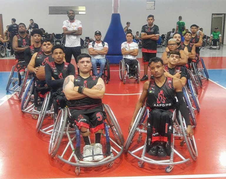 Equipe paraibana disputa Campeonato Brasileiro de Basquete em Cadeira de Rodas Sub 23, em Niterói (RJ)