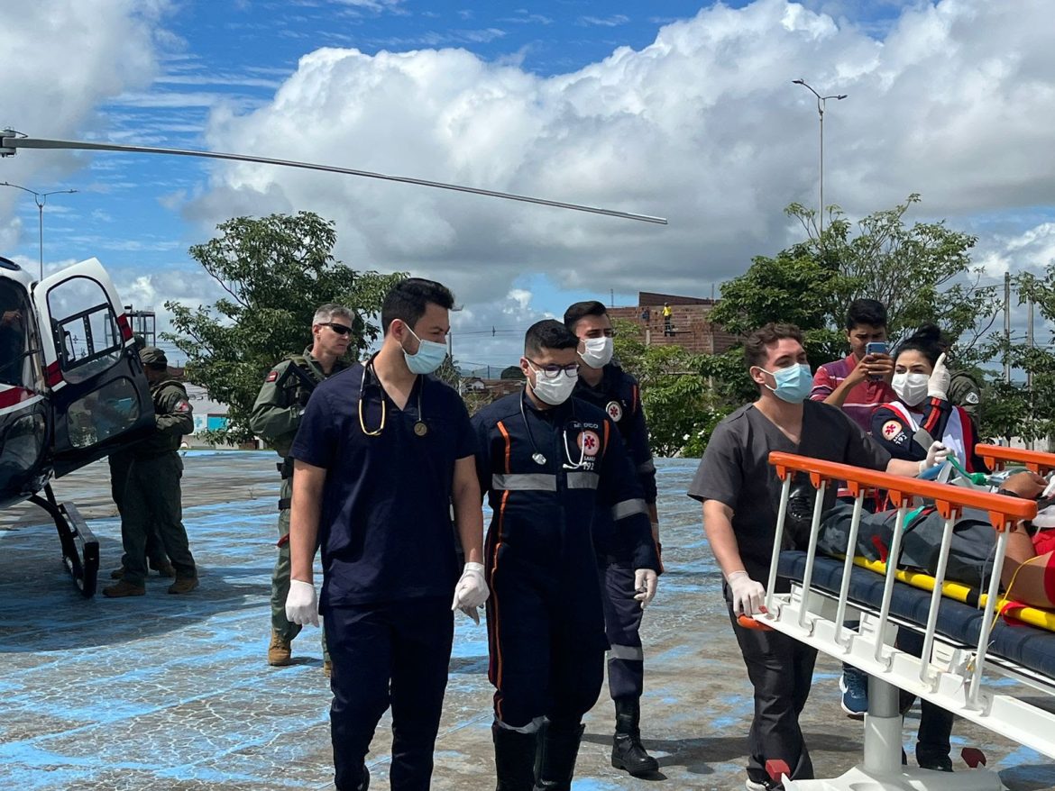 Equipes do Trauma-CG participam de resgate simulado com múltiplas vítimas no Parque do Povo