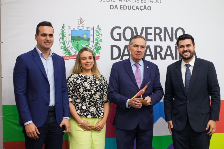 Vice-governador prestigia palestra do presidente do STF para alunos da rede estadual da Paraíba