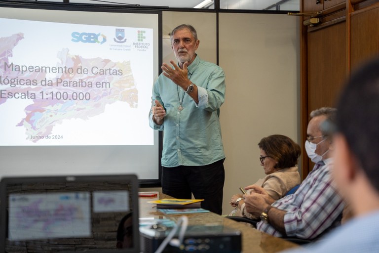 Governo do Estado e Serviço Geológico do Brasil discutem atualização do Mapa Geológico e elaboração de Folhas Cartográficas da Paraíba