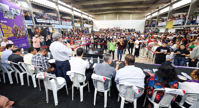 Em Pilar, João Azevêdo preside audiência do ODE, dialoga com a população e entrega investimentos para a região