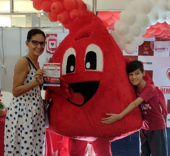 Hemocentro participa da Multifeira Brasil Mostra Brasil e realiza mais uma coleta itinerante nesta quarta-feira (10)